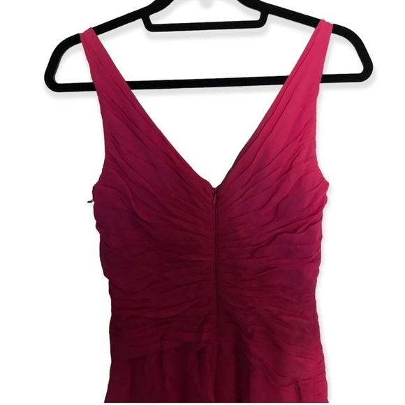 Vintage Tadashi Silk Hi-low Cocktail Dress - Picture 6 of 9